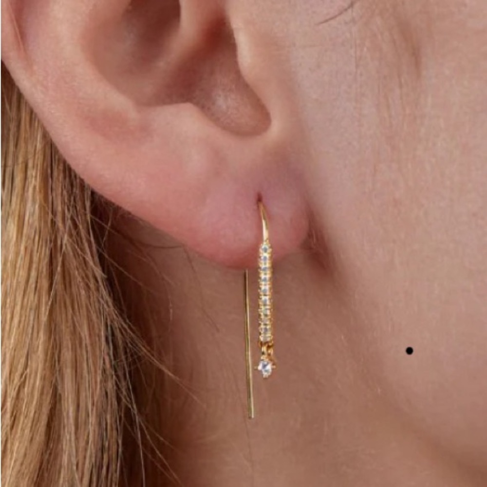 Brand New 💖 Beautiful Earth Tia Crystal Drop Earrings